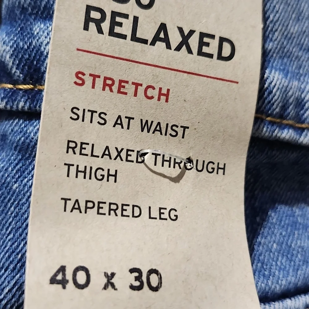 Levi's Relaxed Fit Blue Jeans for Men
